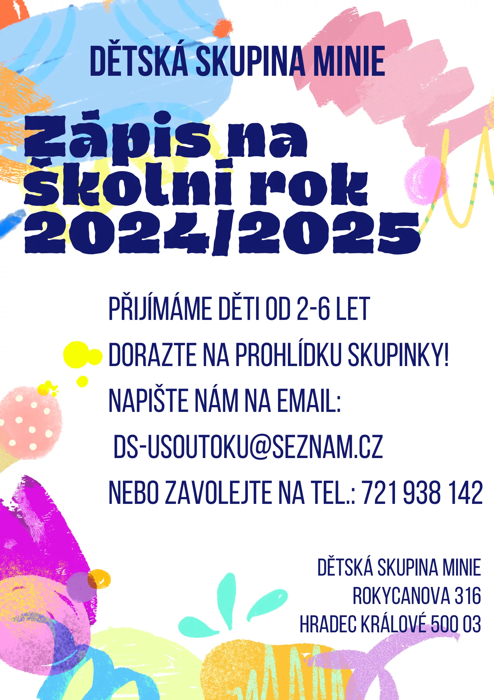 Zápis na školní rok 2024/2025